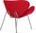 Orange Slice Chair Deep Red image.