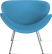 Orange Slice Chair Morocan Blue image.