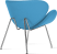 Orange Slice Chair Morocan Blue image.