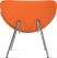 Orange Slice Chair Orange image.