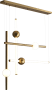 Orion Tubular Set Brushed Brass/Medium image.