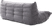 Comfort Style 3-Seater Sofa Light Grey Alcantara/Alcantara image.