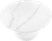 Tulip Round Dining Table - White Marble White Quartz 160/90 CM image.