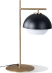 Urban Venice Style Table Lamp Black image.