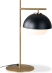Urban Venice Style Table Lamp Black image.