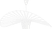 Vertigo Style Ceiling Lamp White/Large image.