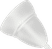 Vertigo Style Ceiling Lamp White/Large image.