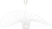 Vertigo Style Ceiling Lamp White/Medium image.