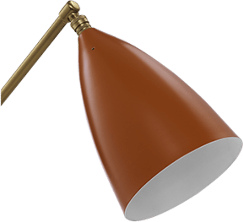 Lámpara de mesa estilo saltamontes