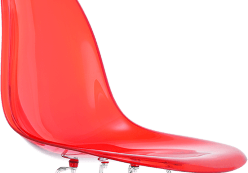 Gjennomsiktig stol i DSR-stil
