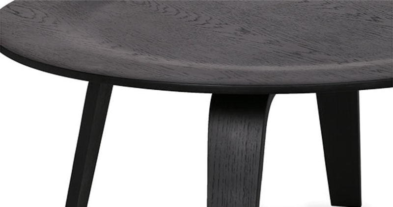 Table basse en contreplaqué style Eames