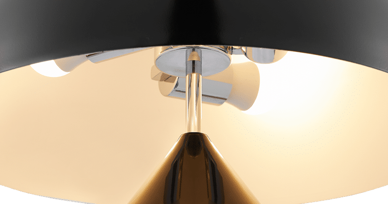 Lámpara de mesa estilo Atollo
