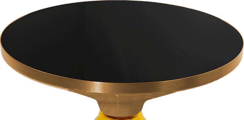 Bell Side Table - Glass
