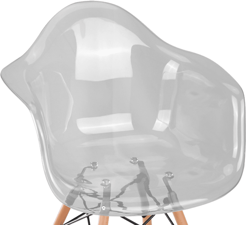 DAW Style Transparenter Stuhl