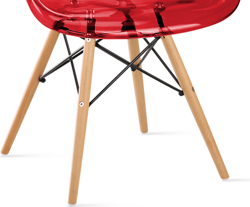 Gjennomsiktig stol i DAW-stil
