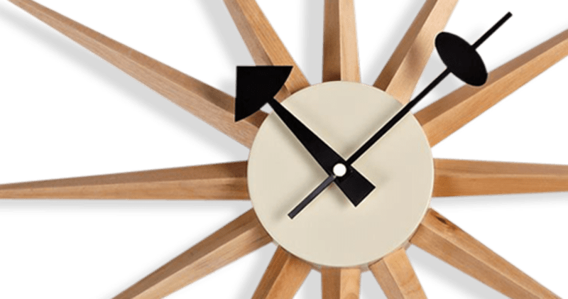 Starburst Style Clock