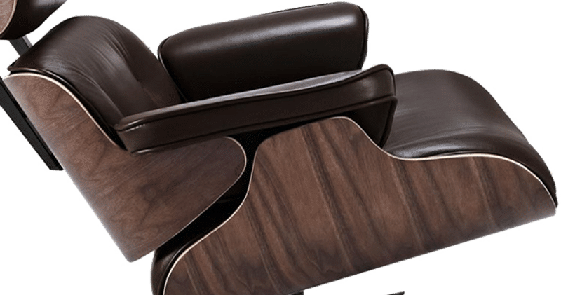 Eames Style Lounge Chair Versión H Miller