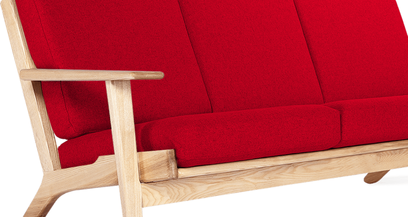 GE 290 Plank 3-seters sofa