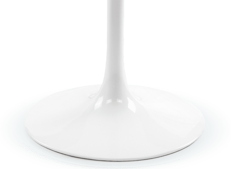 Tulip Round Dining Table - White Marble