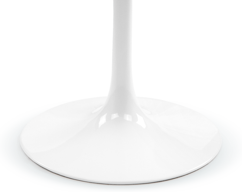 Tulip Round Dining Table - White Marble