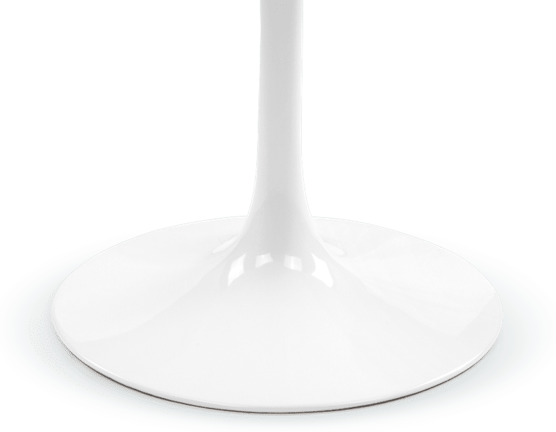Tulip Round Dining Table - White Marble