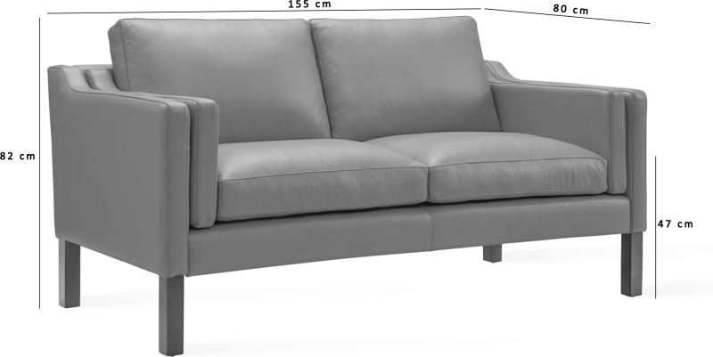 2212 Zweisitziges Sofa
