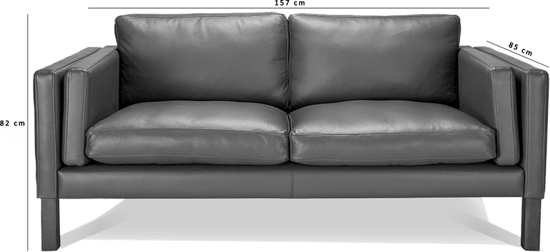 2332 tvåsitsig soffa