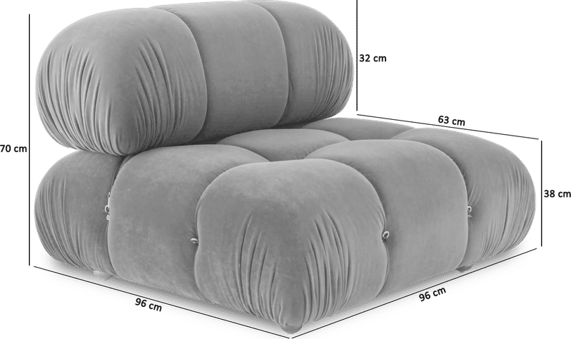 Lounge Chair i Camaleonda-stil