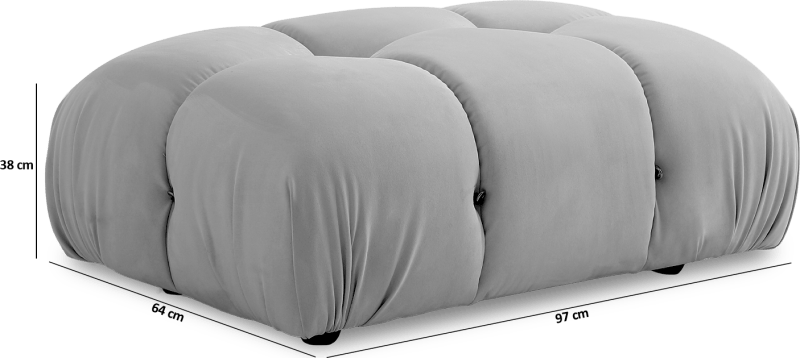 Camaleonda Style Small Ottoman