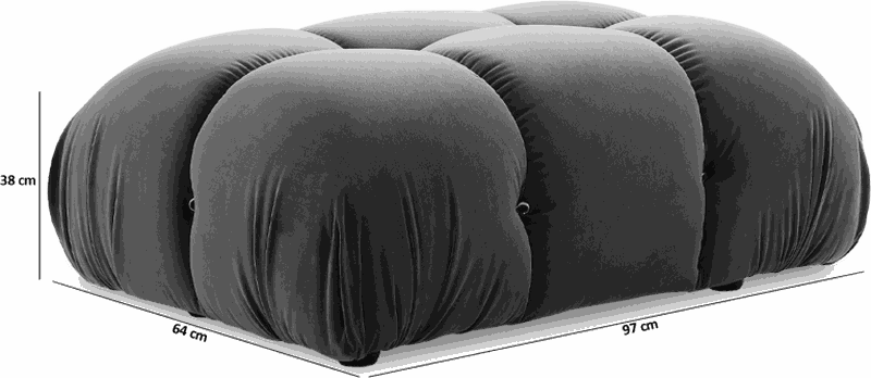 Camaleonda Style Small Ottoman
