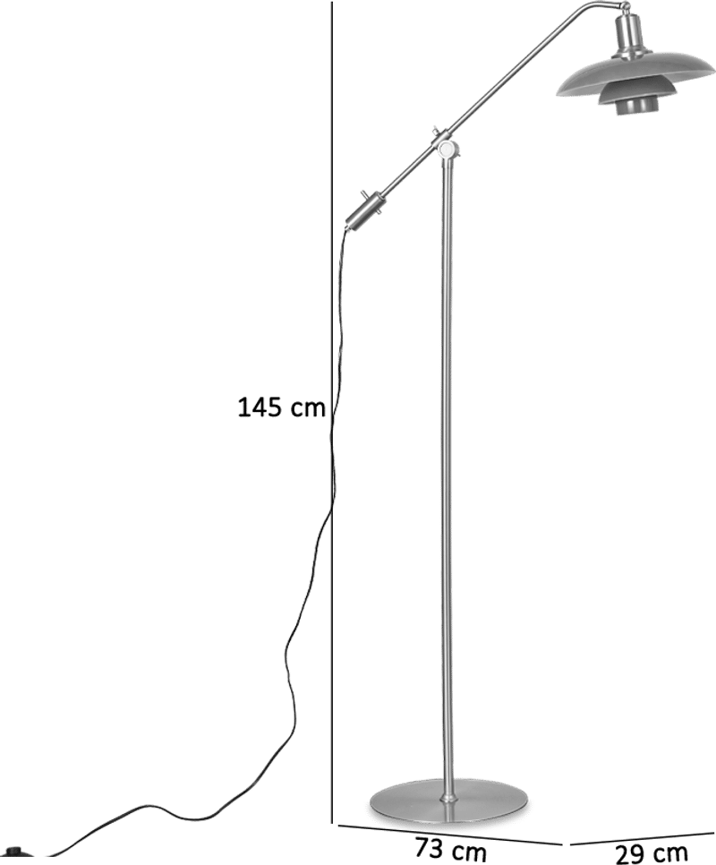 Cantilever Style Floor Lamp