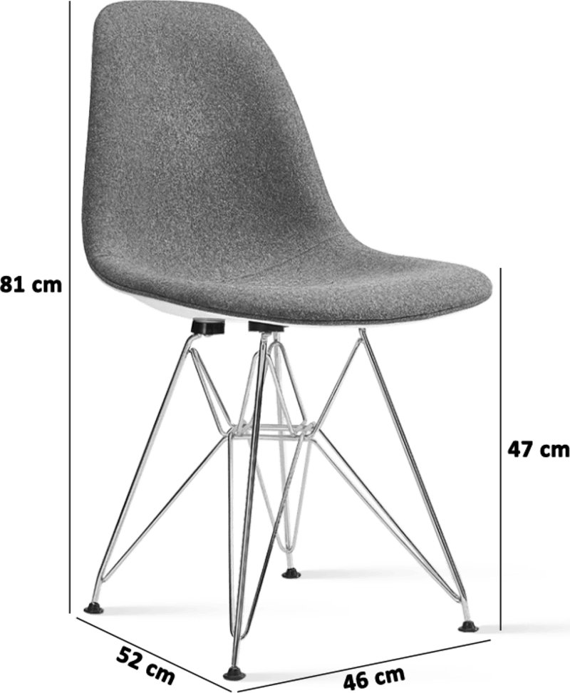 DSR Style Upholstered Dining Chair