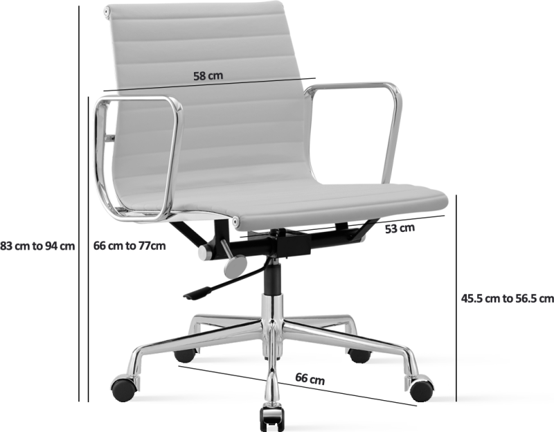 Eames Style Office Chair EA117 PU Leather