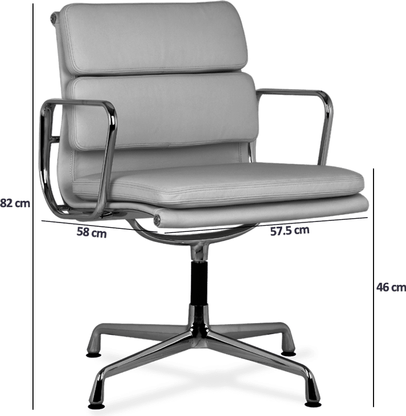 Sedia da ufficio Eames Style Soft Pad EA208