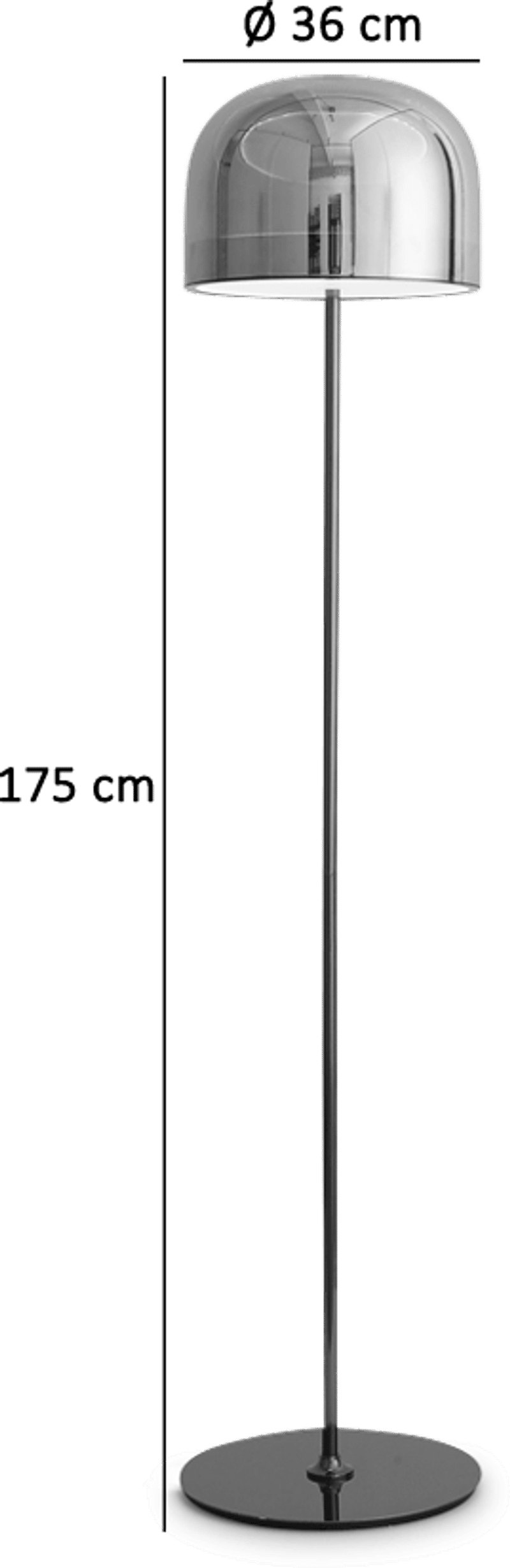 Equatore Style Floor Lamp 
