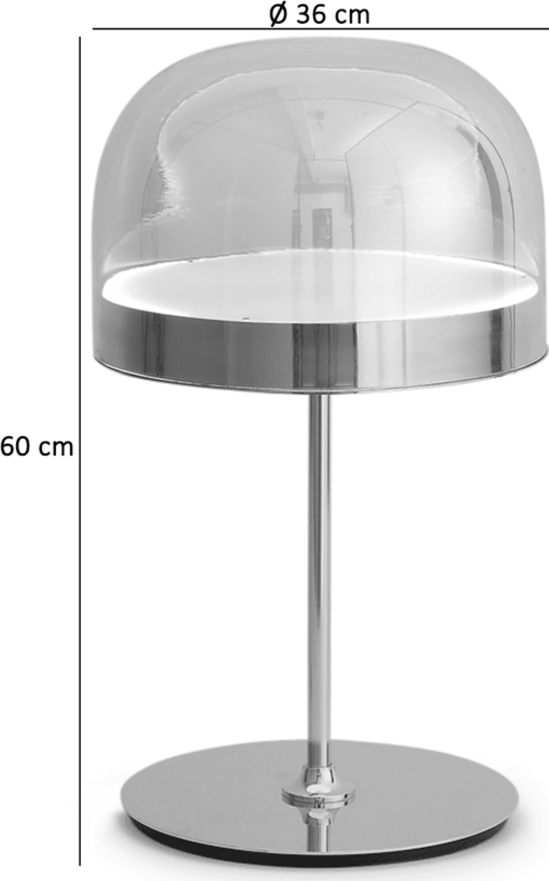 Lampada da tavolo in stile Equatore