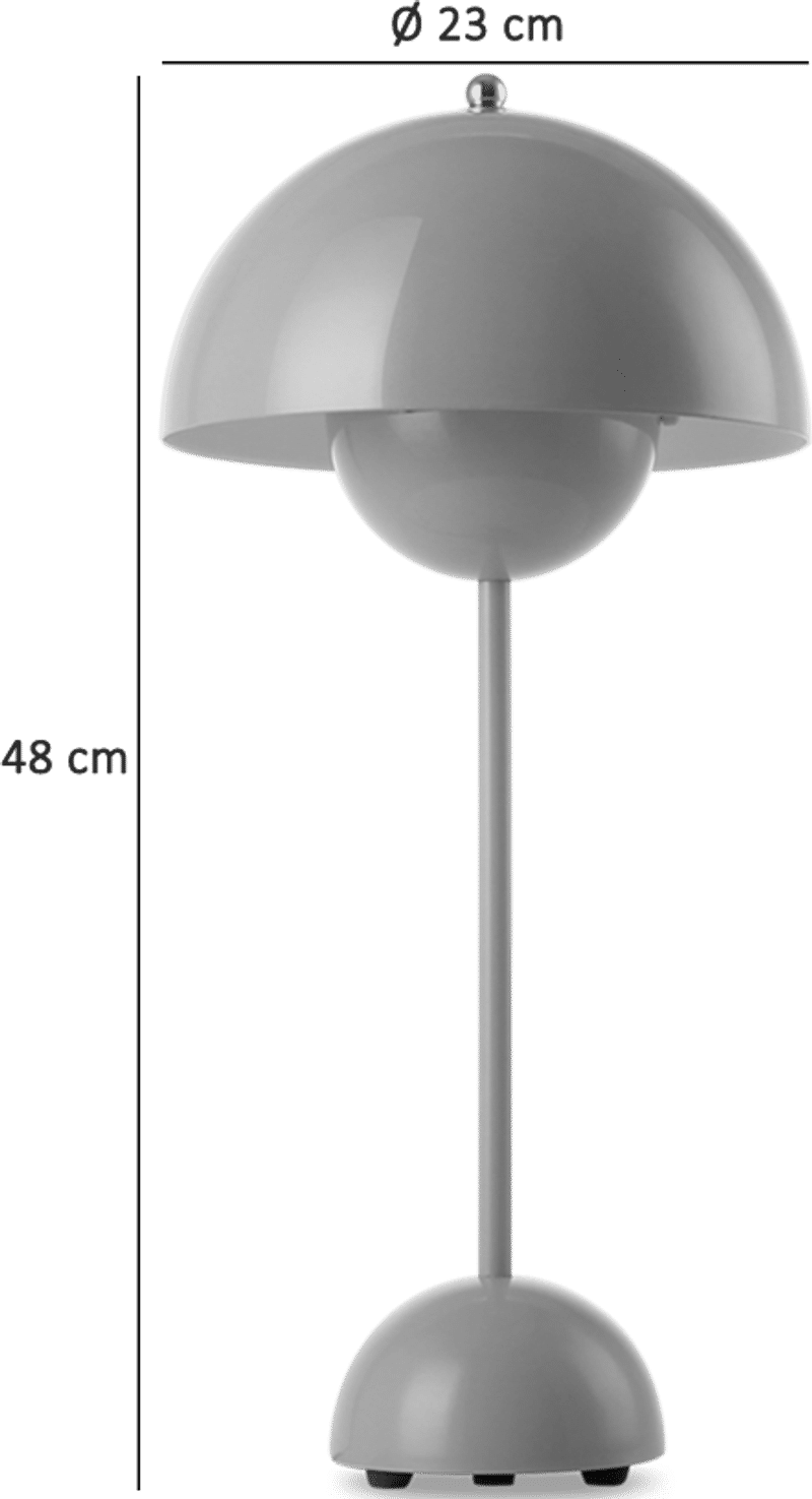 Flowerpot Style Table Lamp