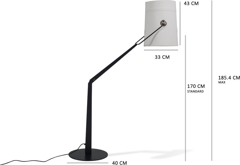 Foscarini Diesel Inspired Fork Style Floor Lamp