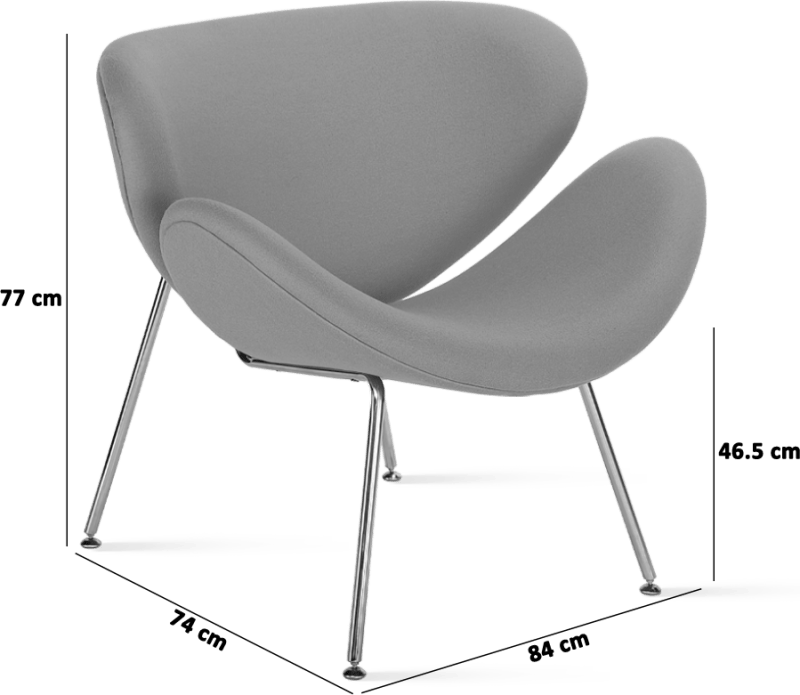 Orange Slice Chair