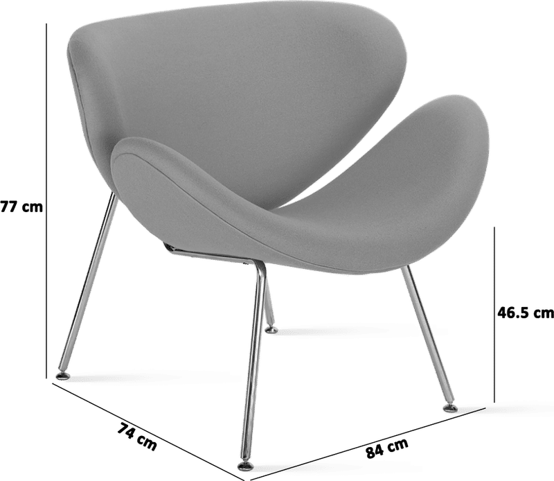 Orange Slice Chair