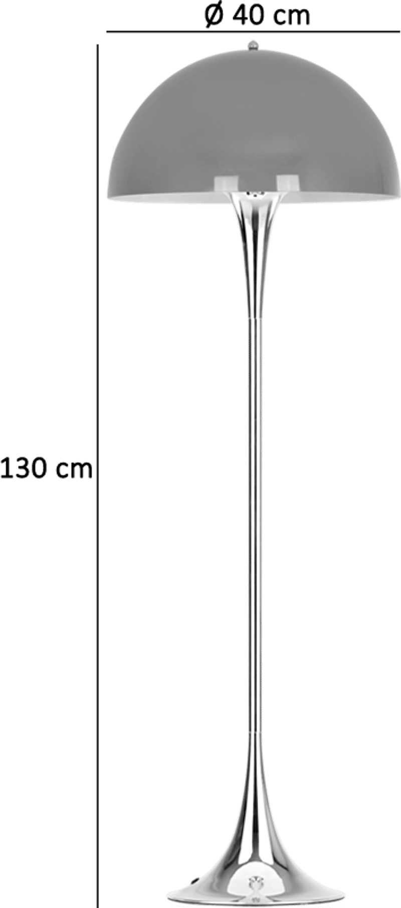 Panthella chrome outlet