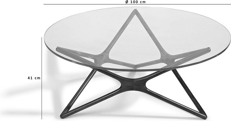 Table basse ronde Star