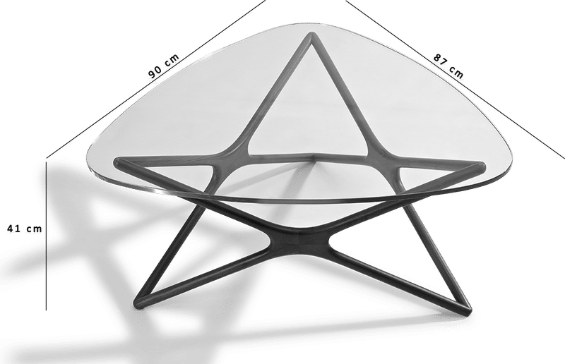 Star Triangular Coffee Table  
