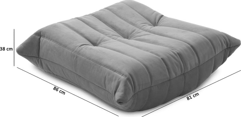 Canapé pouf style confort