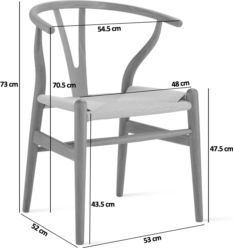 Wishbone (Y) Chair - CH24
