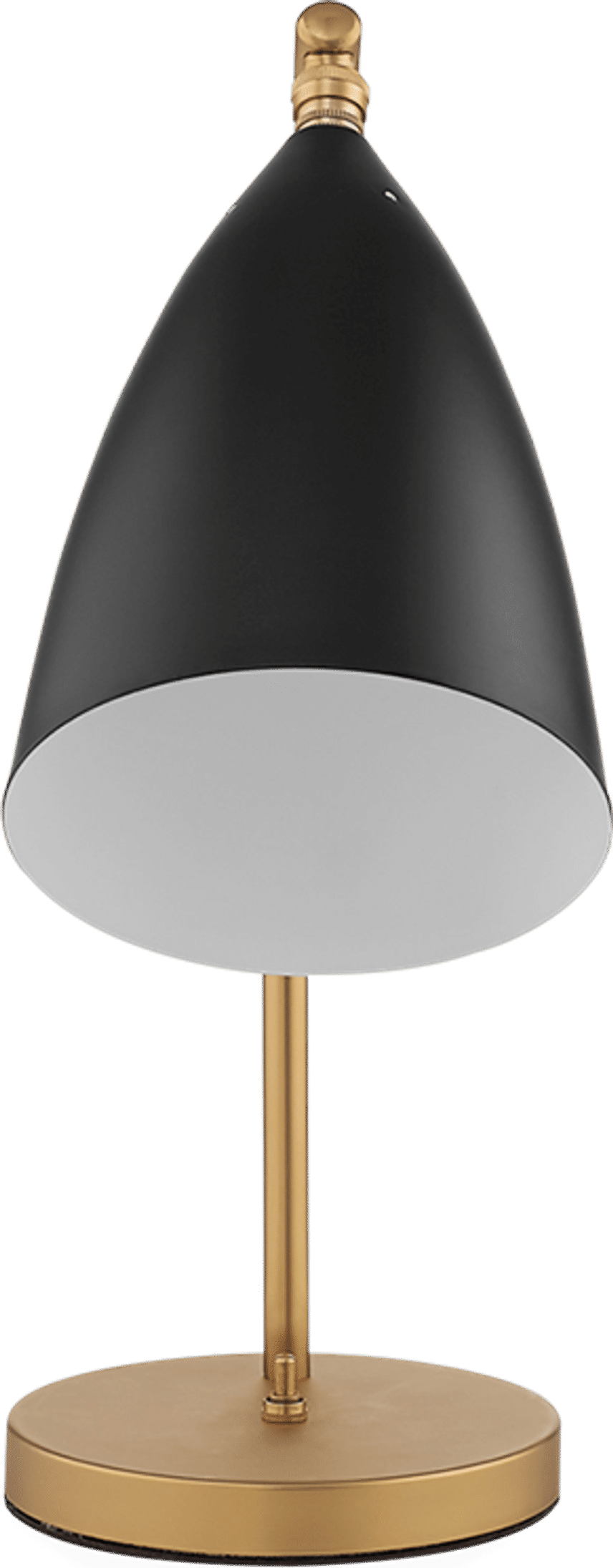 Lámpara de mesa estilo saltamontes Charcoal Grey image.
