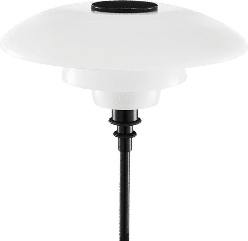 PH 4.5 - 3.5 Style Table Lamp Black image.