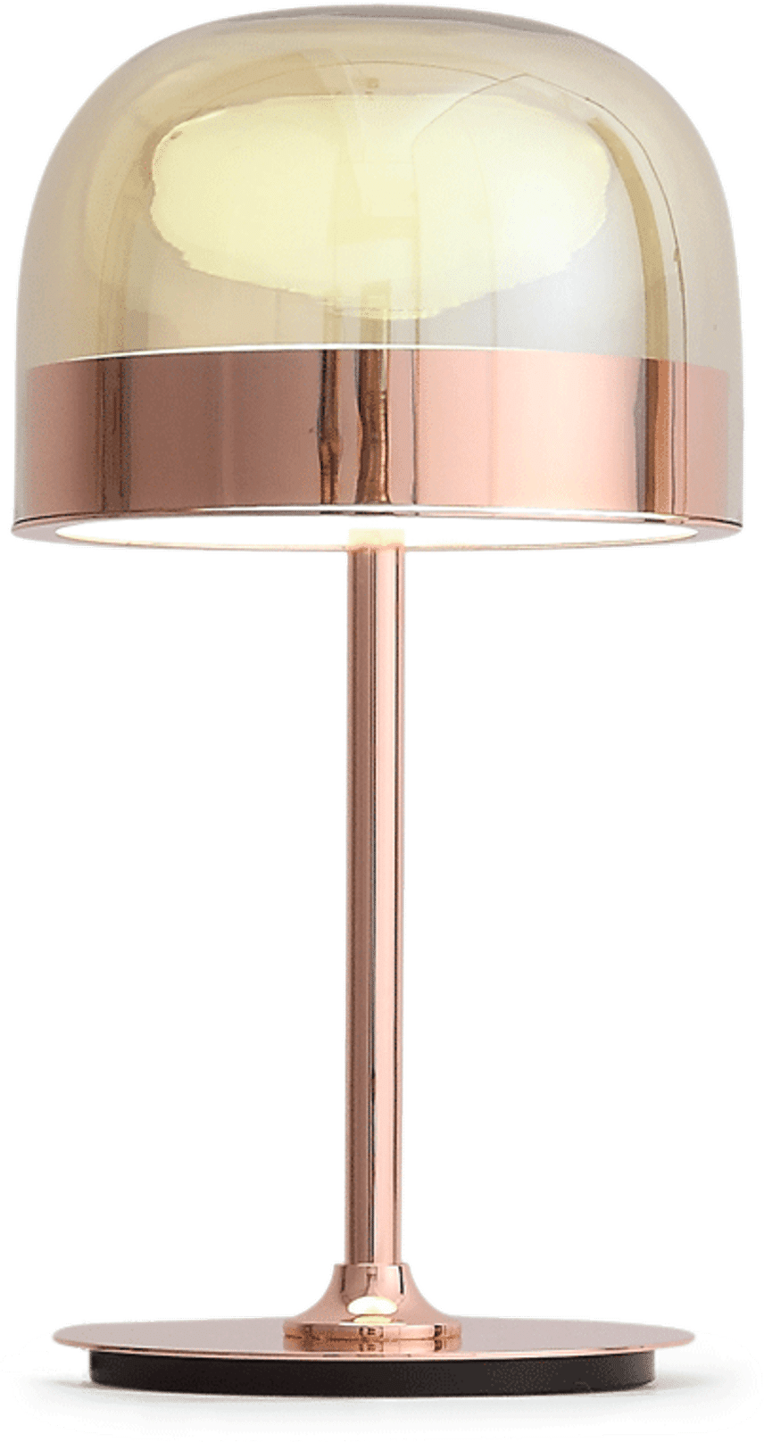 Lampada da tavolo in stile Equatore Rose Gold/Large image.