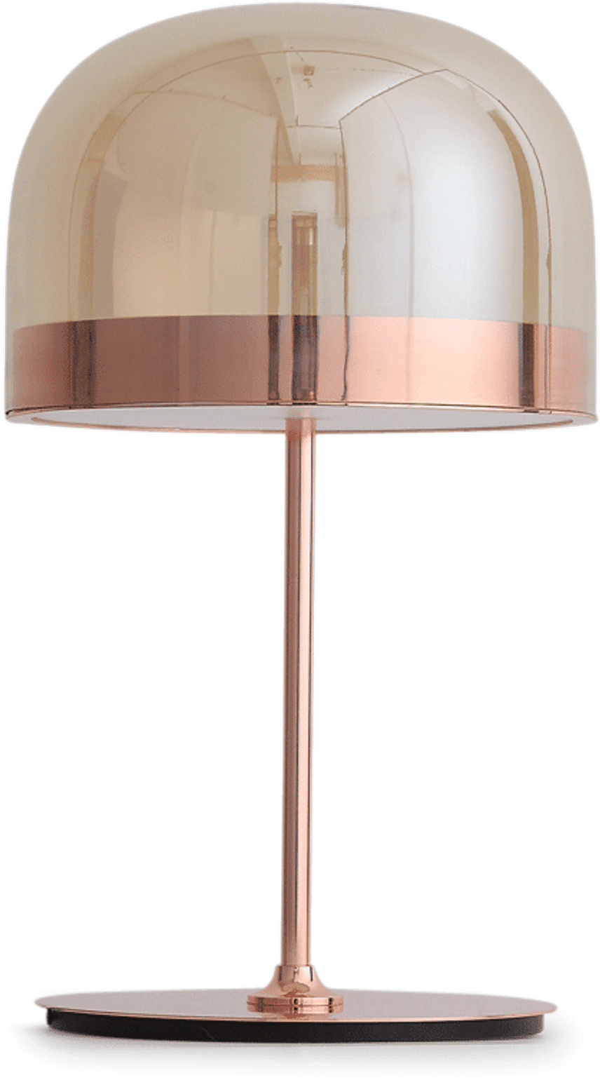 Equatore Style Bordlampe Rose Gold/Large image.