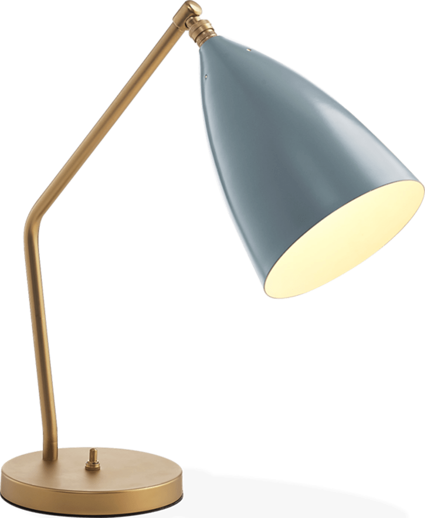 Grasshopper Style Table Lamp Grey image.